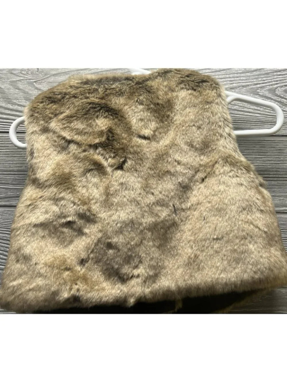 Old Navy Faux Fur Girl’ S Vest Brown Size 12-18 Months Baby